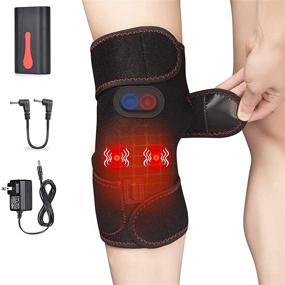 img 4 attached to Heated Knee Wrap Pad Pack