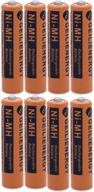 geilienergy nimh aaa 700mah rechargeable battery for panasonic hhr-75aaa/b-6 cordless phone and other home devices(pack of 8) logo
