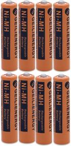 img 3 attached to GEILIENERGY NIMH AAA 700MAh Rechargeable Battery For Panasonic HHR-75AAA/B-6 Cordless Phone And Other Home Devices(Pack Of 8)