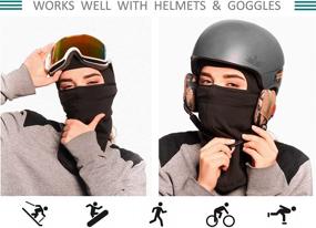 img 2 attached to Balaclava Men`S Women`S Ski Mask