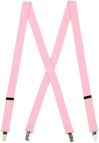 img 3 attached to Детские подтяжки SuspenderStore на дюймы X-образного кроя для мальчиков, аксессуары для подтяжек