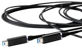 img 4 attached to Corning Thunderbolt Optical Cable 5.5m (18ft) for Self-Powered Peripherals - AOC-MMS4CVP5-5M20: Reliable Connectivity for High-Performance Devices