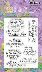 img 2 attached to 🎨 Remember Polyclear Stamp Set by Hero Arts: The Perfect Tool for Creativity!