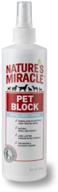 natural pet block repellent spray by nature's miracle logo