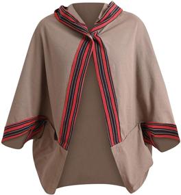img 4 attached to Virblatt Kimono Cotton Cardigan Jacket Men's Clothing
