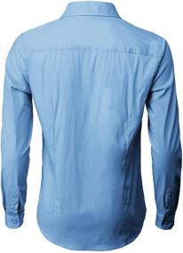 img 2 attached to H2H Men's Wrinkle-Free Short Sleeve JASK14 Shirt - Clothing for Wrinkle-Free Shirts