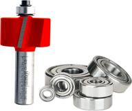 🔧 freud flush, 1/8-inch, 1/4-inch, 5/16-inch, 3/8-inch, 7/16-inch, 1/2-inch depth rabbeting bit set - interchangeable bearings - 1/2-inch shank (model 32-526) logo