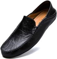 👞 дышащие мужские туфли - mcici loafers moccasin driving в моделе loafers & slip-ons логотип