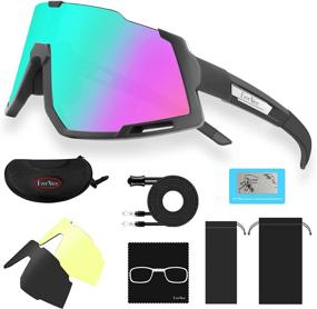 img 4 attached to EverNice Polarized Sunglasses Interchangeable Protection