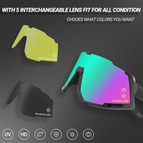 img 2 attached to EverNice Polarized Sunglasses Interchangeable Protection