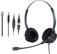 🎧 enhanced communication experience: cisco headset telephone with noise-cancelling microphone logo