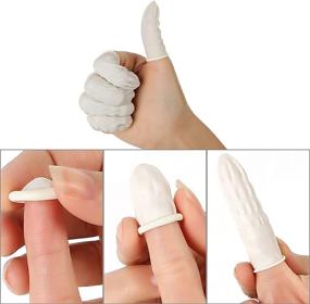 img 2 attached to Finger Fingertip Disposable Protector Anti Static