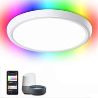 yuusei led flush mount smart dimmable ceiling light logo