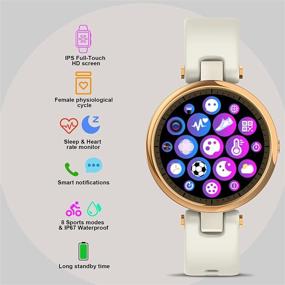 img 3 attached to Compatible Andriod Smartwatch Waterproof Physiological