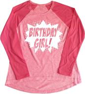 happy family clothing superhero birthday girls' clothing and tops, tees & blouses logo