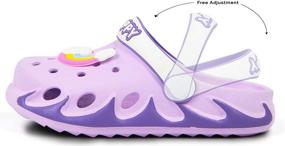 img 3 attached to Garden Cartoon Sandals Children Slipper Boys' Shoes