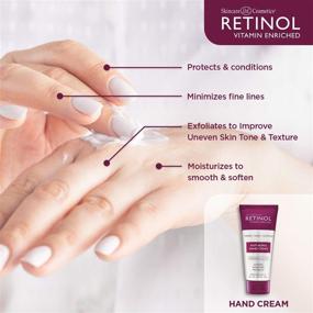 img 3 attached to 👐 Revitalize Your Hands with Retinol Anti-Aging Hand Cream - The Original Brand for Youthful, Beautiful Hands - Nourishing Hand Cream Enhances Skin, Nail, and Cuticle Health - Vitamin A Combats Aging Effects