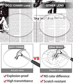 img 1 attached to OCCI CHIARI Reading Glasses Chunky