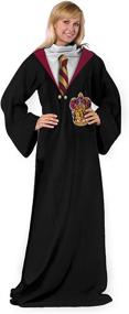 img 4 attached to 48 x 71 Inches Harry Potter Gryffindor Rules Comfy Throw Blanket with Sleeves