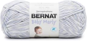 img 4 attached to 🧶 Мягкая прохлада пряжа Bernat Baby Marly - 10,5 унций, калибр 5, толстая