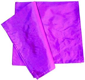 img 4 attached to 💜 Premium Purple Silk Pocket Square