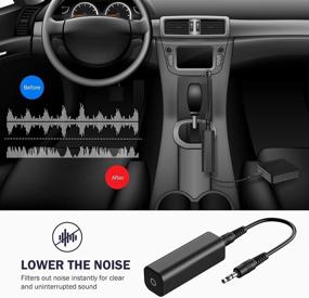 img 2 attached to 🔇 MA Audio Ground Loop Noise Isolator: Enhance Car Audio/Home Stereo System Quality (Black)