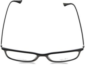 img 1 attached to Ray Ban RX7031 Eyeglasses Shiny Black