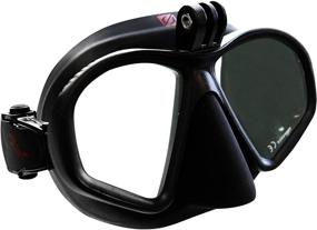 img 4 attached to 🤿 Enhance Your Diving Experience with Hammerhead Spearguns MV3 Action Diving Mask