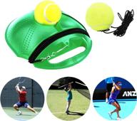 jsbeuith tennis trainer rebound balls - tennis trainer base for kids, beginners & players - self-study practice training tool designed for enhanced training experience logo