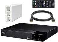 immersive entertainment: sony bdp-s3700 blu ray disc player with wifi, hdmi cable, and orei usb charger logo