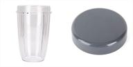 sduck replacement parts for nutribullet: 24 oz cup & stay-fresh resealable lid logo