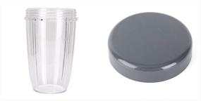 img 3 attached to Sduck Replacement Parts for Nutribullet: 24 oz Cup & Stay-fresh Resealable Lid