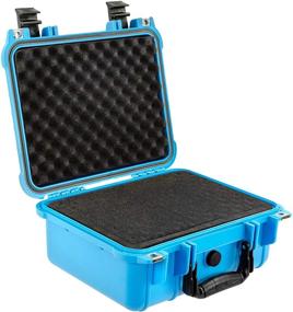 img 2 attached to 📸 Жёсткий чехол для камеры Eylar: водонепроницаемый и ударопрочный с пеной - одобрено TSA - 13.37 х 11.62 х 6 дюймов - голубой.