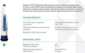 img 1 attached to 🌀 Замена фильтра Pentair TLC 50 для жилых помещений из композитного материала