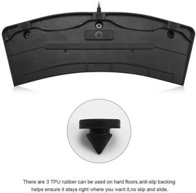 img 1 attached to 🕹️ Enhanced iKKEGOL USB Triple Foot Pedal Switch: Customizable Keyboard, Mouse & Game Actions with HID Control