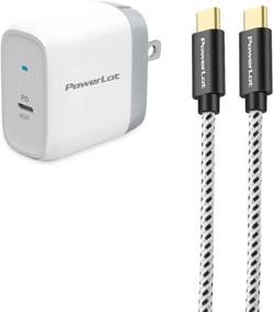 img 4 attached to ⚡ PowerLot Fast Charger USB-C, 45W S21 Ultra Charger with PD 3.0 PPS/AFC, GaN Tech Super Fast Charger for S21, S20, Note 20 Series, MacBook, iPad, iPhone, USB-C Laptops