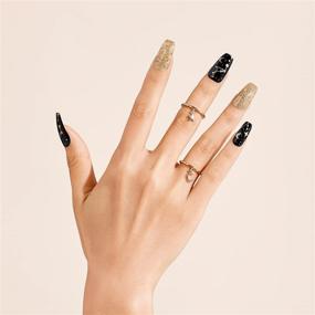 img 2 attached to GoldFinger Glam Design Nail GD16