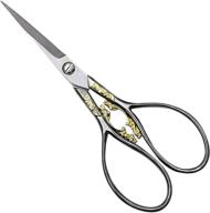 🌈 vintage european auspicious clouds steel sharp tip snip scissors: a versatile all-purpose tool for sewing, embroidery, needlework, art, craft, thread, and paper cutting logo