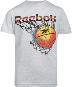 img 1 attached to Футболка Reebok Sleeve Athletic Graphic для мальчиков, одежда