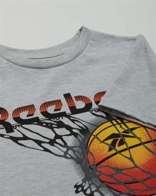 img 3 attached to Футболка Reebok Sleeve Athletic Graphic для мальчиков, одежда