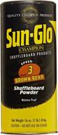 🌞 sun-glo speed #3 shuffleboard table powder wax with sun-glo shuffleboard sweep bundle логотип