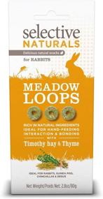 img 4 attached to 🐇 Supreme Petfoods Meadow Loops - Selective Naturals для кроликов с пастбищной сеной из пастбищной соломки и тимьяном.