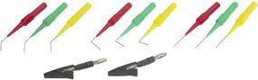 img 2 attached to 🔌 Lisle 64750 11-Piece Back Probe and Alligator Clip Set: Versatile Tool for Precise Electrical Testing