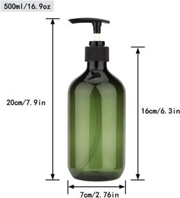 img 3 attached to 🧴 Yebeauty Plastic Bottle Shampoo Dispenser