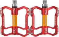 🚲 thinktop 8 mtb/bmx road mountain bike platform pedals | flat design | sealed bearings | lubricated axle | 9/16 inch logo