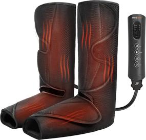 img 4 attached to 🎁 Ultimate SHINE WELL Leg Massager: Soothe Pain, Boost Circulation & Relax Muscles with Heat, Multiple Modes & Intensities - Perfect Gift for the Whole Family!