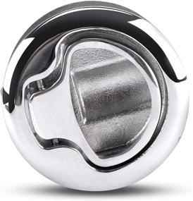 img 3 attached to 🛥️ BAYSUN Durable Stainless Steel Flush Pull Boat Hatch Latch with Lift Ring Handle – Ideal for Marine Lockers