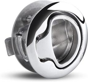 img 2 attached to 🛥️ BAYSUN Durable Stainless Steel Flush Pull Boat Hatch Latch with Lift Ring Handle – Ideal for Marine Lockers