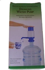 img 2 attached to 💧 Convenient Aibileec Manuel Drinking Water Dispenser: Easy-Press Pump for 6.5 Gallon Bottles