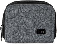 👜 lug women's splits compact heather handbags & wallets: stylish wallets for women logo